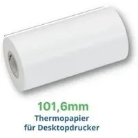 Zebra 8000D Linerless doorlopende label (LD-R4LF5P) 101,6 mm 20 rollen (origineel)