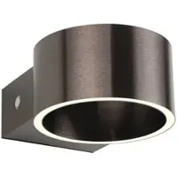 Paul Neuhaus Oplaadbare wandlamp Pure Akku Clipse Donker bruin geborstel