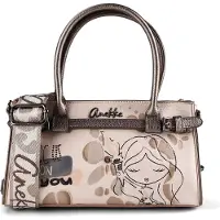 Anekke schoudertas handtas Muse Olympia Crossbody Bag Multicolor beige