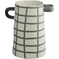 Asa selection Vaas Rayu Green Chequered 11 x 17 cm