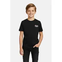 Cars T-shirt met backprint zwart Jongens Katoen Ronde hals Backprint - maat 116