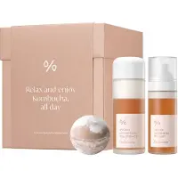 Dr Ceuracle Vegan Kombucha Tea Relaxing Care Set - 80 ml, 150 ml, 1 pc