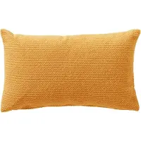 Dutch decor JULIO - kussenhoes outdoor 30x50 cm - waterafstotend en uv-bestendig - Golden Glow - geel