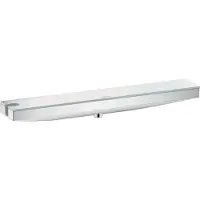 Hansgrohe Muuraansluiting rainfinity porter 500 met douchehouder links en planchet chroom