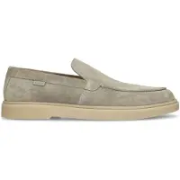 Manfield Groene suĆØde loafers | Maat 45