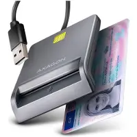 Axagon CRE-SM3T Externe geheugenkaartlezer USB-A 2.0 Grijs