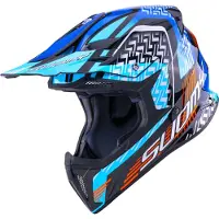 Suomy X-Wing Motley Motocrosshelm Maat