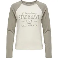 About You Shirt 'Gina' pastelgroen / wit