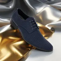 Lureaux Vittorio Blue - - Nette Kleurrijke Schoenen Met - Of Zonder - Print - Heren