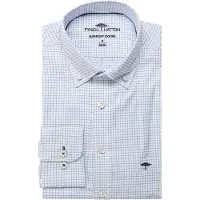 FYNCH-HATTON Overhemd duifblauw
