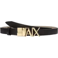 Armani Exchange Riem ecru / zwart