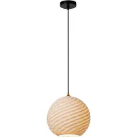 Lucide Design hanglamp Bina enkel Ø 25cm wit