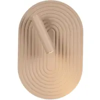 Lucide CARMINO - Wandlamp - LED - 1x14W 2700K - Taupe | Essential