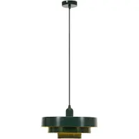 Lucide RUNA - Hanglamp - Ø 35 cm - 1xE27 - Groen - Essential