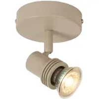 Lucide KIANTI - Plafondspot - Ø 10 cm - 1xGU10 - Taupe