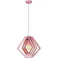 Lucide MAURO - Hanglamp Kinderkamer - 1xE27 - Roze