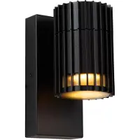 Lucide TIMBALA - Wandspot / Wandlamp Binnen/Buiten - 1xGU10 - IP44 - Zwart | Essential