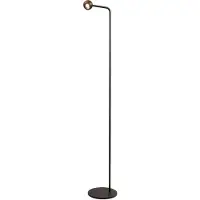 Lucide MONTANA - Vloerlamp - LED Dimb. - 1x6,3W 2700K - Koffie | Premium