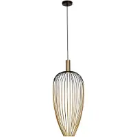 Lucide AURELIE - Hanglamp - Ø 30 cm - 1xGU10 (MR11) - Goud - Vibes