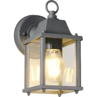 TRIO MIRANDE - Wandlamp - Antraciet - excl. 1x E27 4 W - - Buitenverlichting - IP23