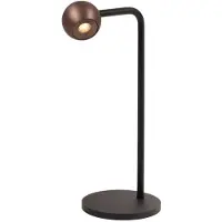 Lucide MONTANA - Tafellamp - LED Dimb. - 1x5W 2700K - Koffie | Premium