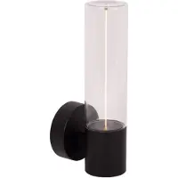 Lucide FILANI - Wandlamp Binnen/Buiten - LED - 1x8W 2700K - IP54 - Zwart | Essential