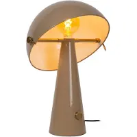 Lucide BARONE - Tafellamp - Ø 38 cm - 1xE27 - Taupe | Vibes