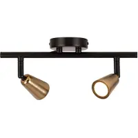 Lucide TIANA - Wandspot / Wandlamp - 2xGU10 - Champagne kleur - Essential