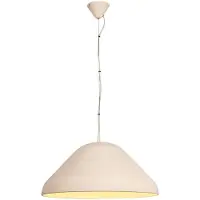 Lucide ANDRES - Hanglamp - Diameter 56 cm - 1x E27 - Crèmekleurig