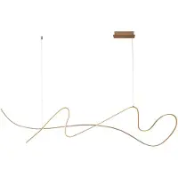 Lucide Champagne hanglamp Lambada design