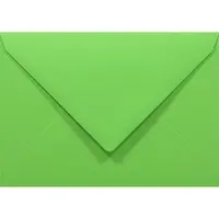 Netuno Gladde groene enveloppen C6 - 114 x 162 mm - A6 - 50 stuks - NK natgelijmde - 80 gram - Rainbow -