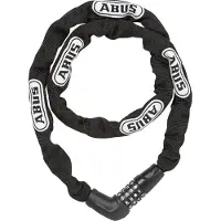 ABUS Kettingslot Steel-O-Chain 5805C – Cijferslot met een 5 mm dikke stalen ketting – beveiligingsniveau 4 – 110 cm – Zwart
