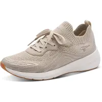 Tamaris Sneakers laag donkerbeige