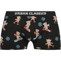 Urban Classics Boxershorts navy / donkergrijs / groen / gemengde kleuren