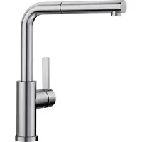 BLANCO Lanora-S-F roestvrij staal geborsteld/inox brossé