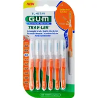 Gum Trav-Ler 0.9 mm oranje - 5+1 Gratis