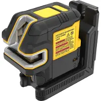 DeWalt DCLE14251GB-XJ Kruislijnlaser In Tas - 5 Lijnen - Groen - 20m - IP65