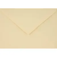Netuno Gladde crème enveloppen C6 - 114 x 162 mm - A6 - 25 stuks - NK natgelijmde - 115 gram - Sirio Color -
