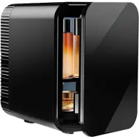 DNA Mini koelkast 4L - Skincare & make-up fridge - Mini Koelkasten - Zwart - 19cm x 25cm x 26cm