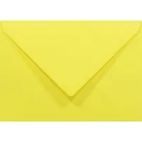 Netuno Gladde gele enveloppen C6 - 114 x 162 mm - A6 - 50 stuks - NK natgelijmde - 80 gram - Rainbow -