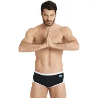 Arena Zwemboxer Icons Low Waist Solid Zwart