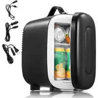 DNA Mini koelkast 4L - Skincare & make-up fridge - Mini Koelkasten - Zwart - ‎27cm x 16cm x 23cm