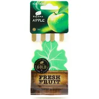 Paloma Gold Fresh Fruit Apple Luchtverfrisser Auto – Hangend – Min. 2 Weken Geur – Auto & Interieur – 1 Stuk [P03478]