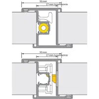 Alprokon Deurnaaldset Prefab 2 Bi/Bu Blind 2850Mm