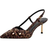 Tamaris Slingpumps bruin / zwart