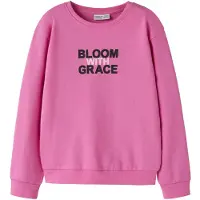 Name It Kids Sweatshirt pink / rosa / zwart