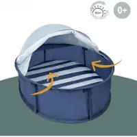 Core Strandtent uv Bescherming - Strandtent Baby Pop Up – Strandtentje Extra Licht - Blauw - 98cm x 90cm x 85cm