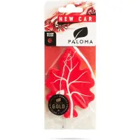 Paloma Gold New Car Luchtverfrisser Auto – Hangend – Min. 2 Weken Geur – Auto & Interieur – 1 Stuk [P03483]