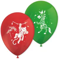 We Fiesta Wefiesta - Ballonnen jungle party (8 stuks)