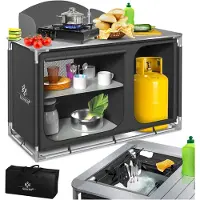 Kesser Campingkeuken Opvouwbaar - Campingkast inclusief Opbergtas - Kampeerkeuken Kampeerkast